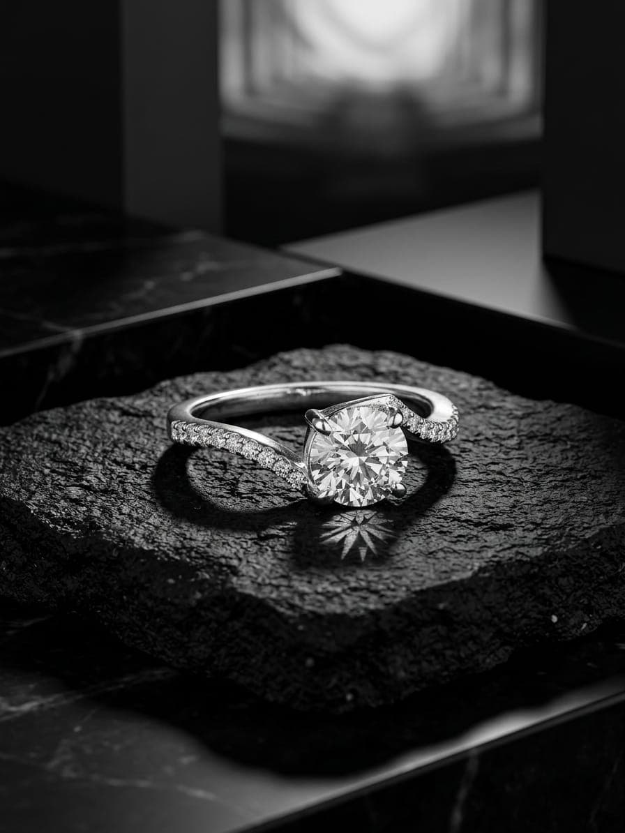 Solitario Entrelazado joyería artesanal Yupana Sangolquí Ecuador