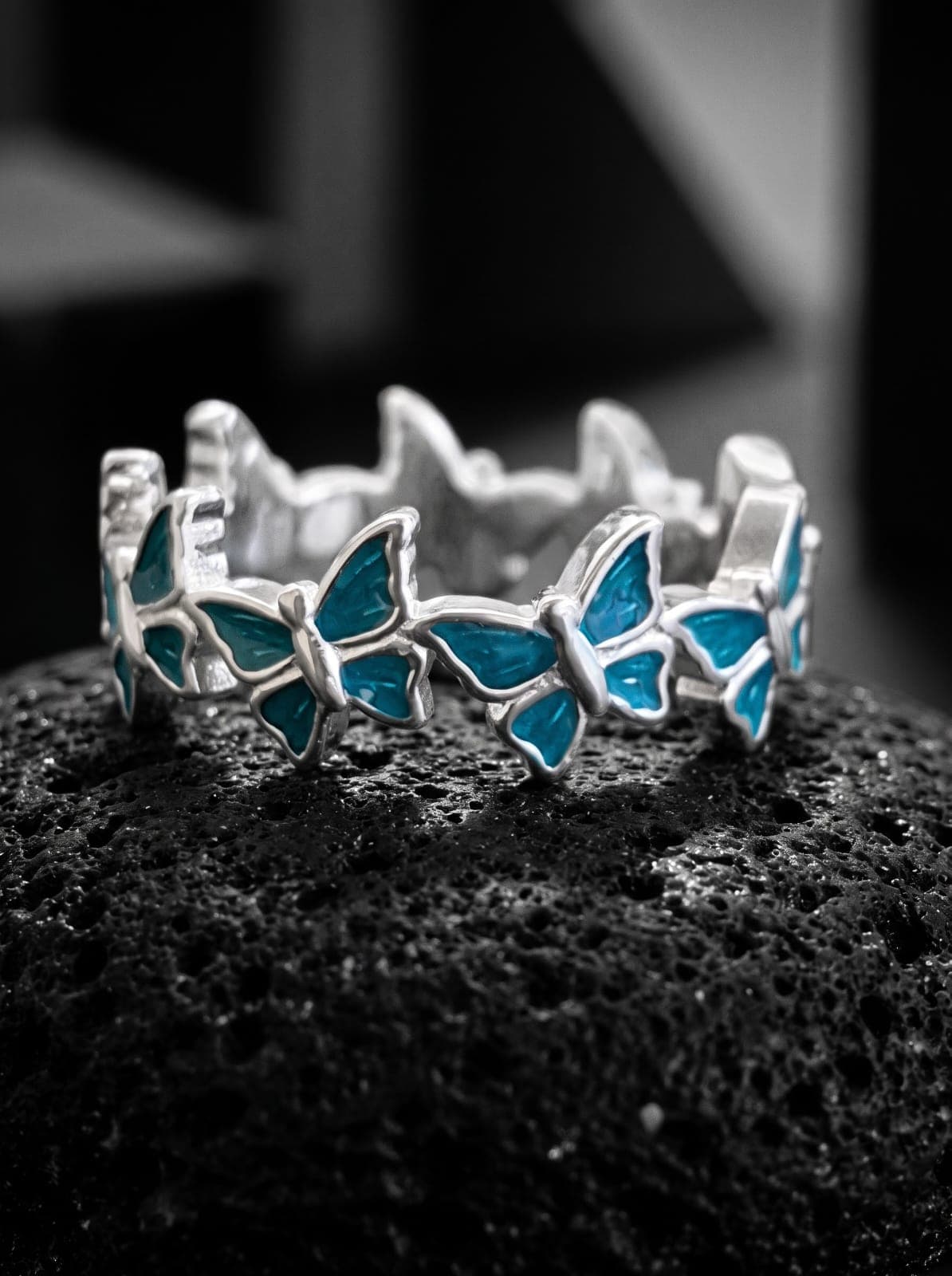 Esmaltado Mariposa joyería artesanal Yupana Sangolquí Ecuador