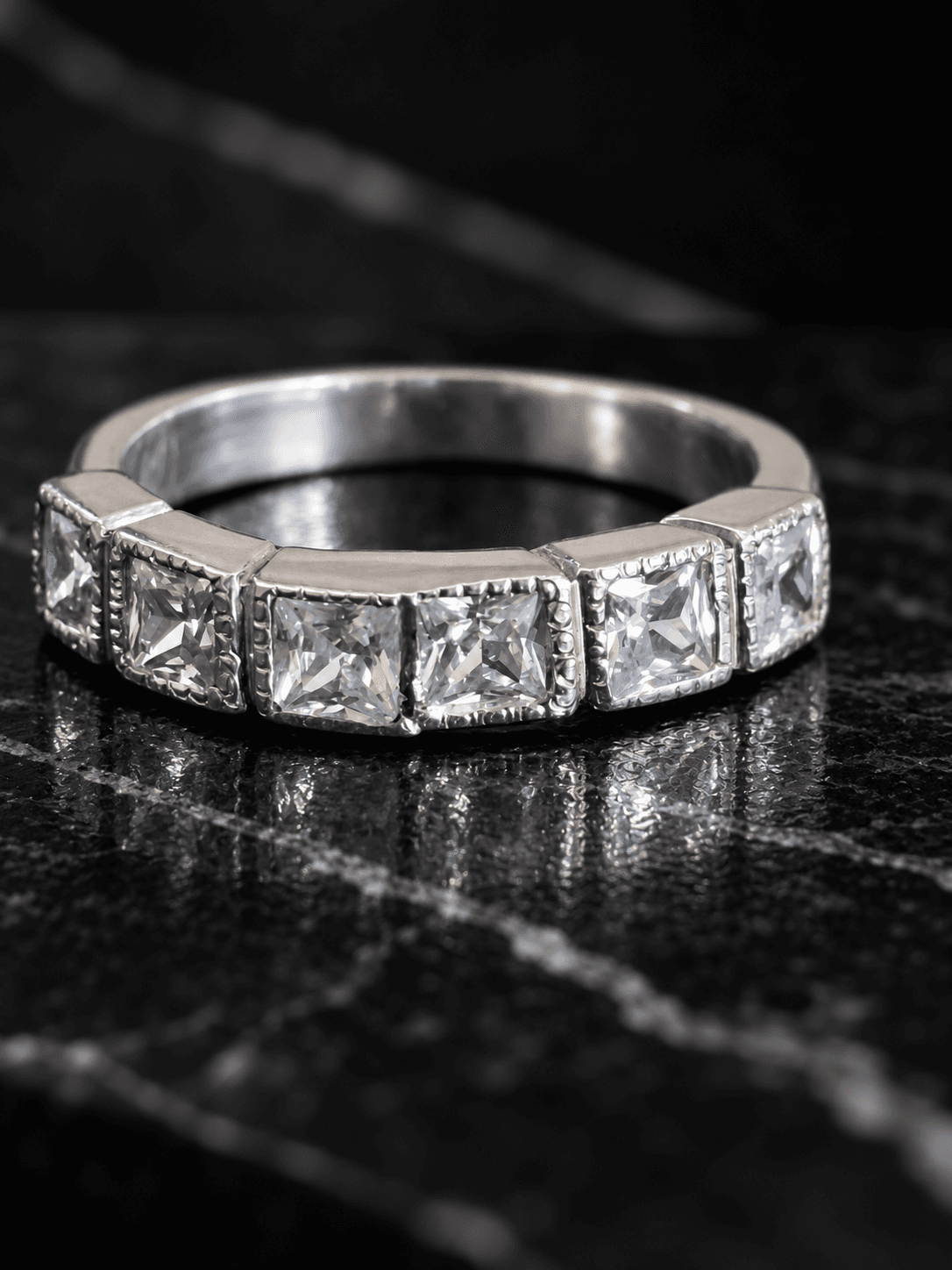 Anillo Cubos joyería artesanal Yupana Sangolquí Ecuador