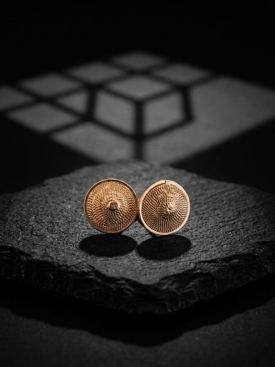 Aretes Filigrana Dorada
