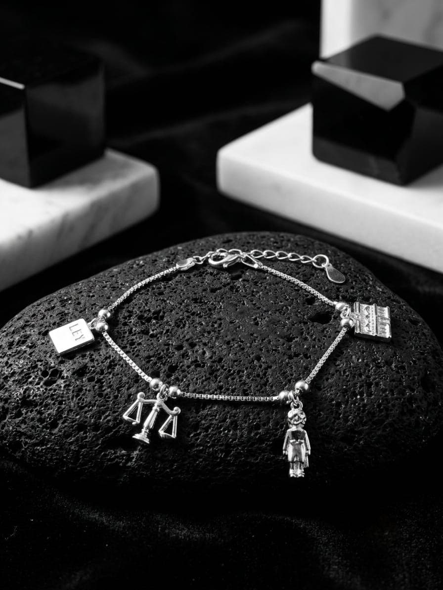 Pulsera Abogado joyería artesanal Yupana Sangolquí Ecuador