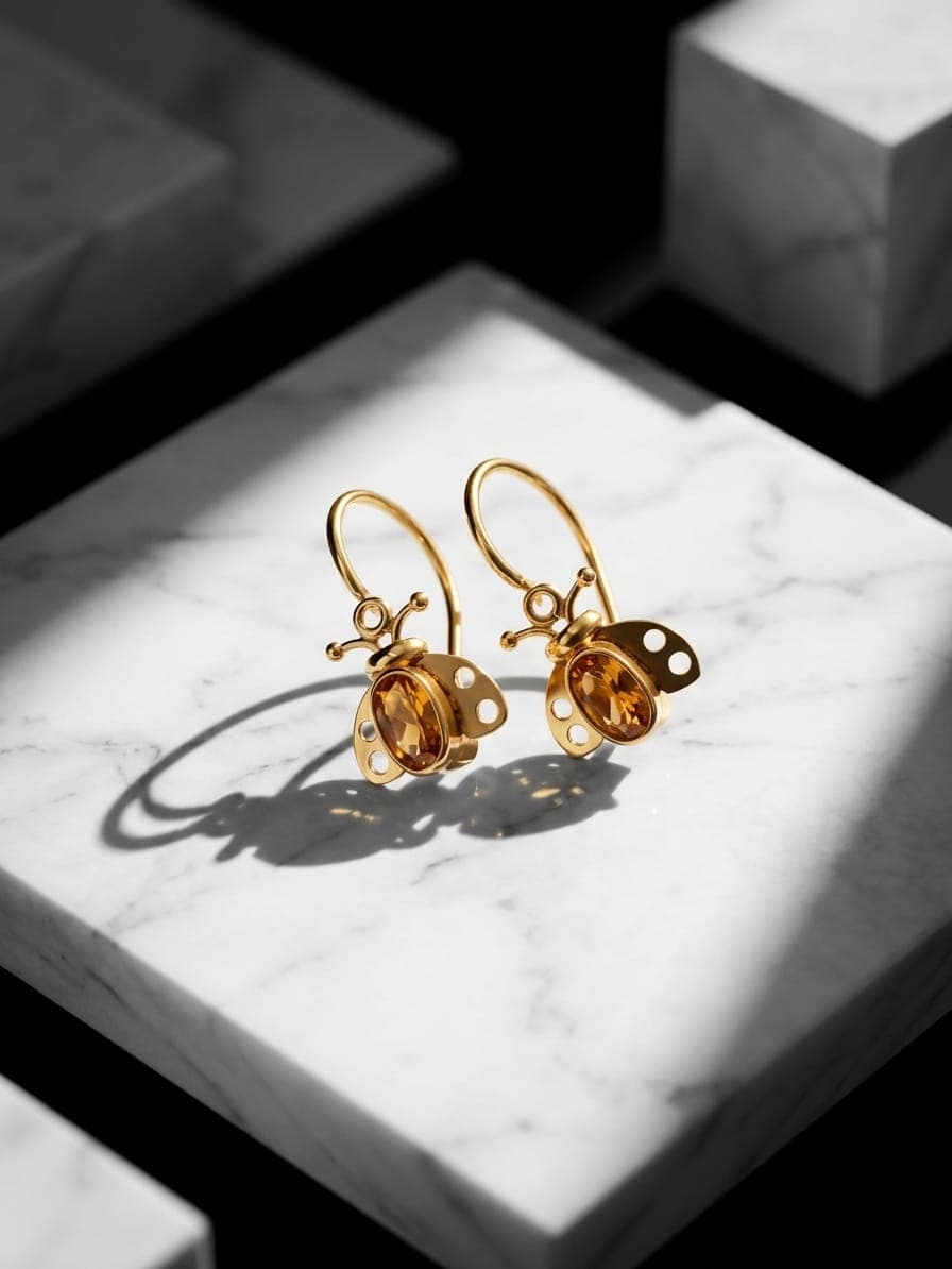 Aretes Abeja