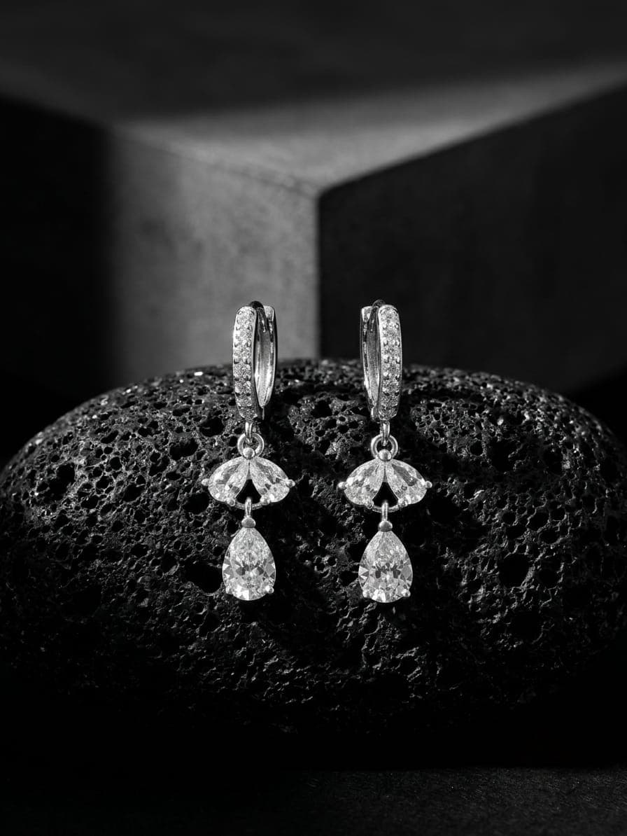 Aretes Radiantes joyería artesanal Yupana Sangolquí Ecuador
