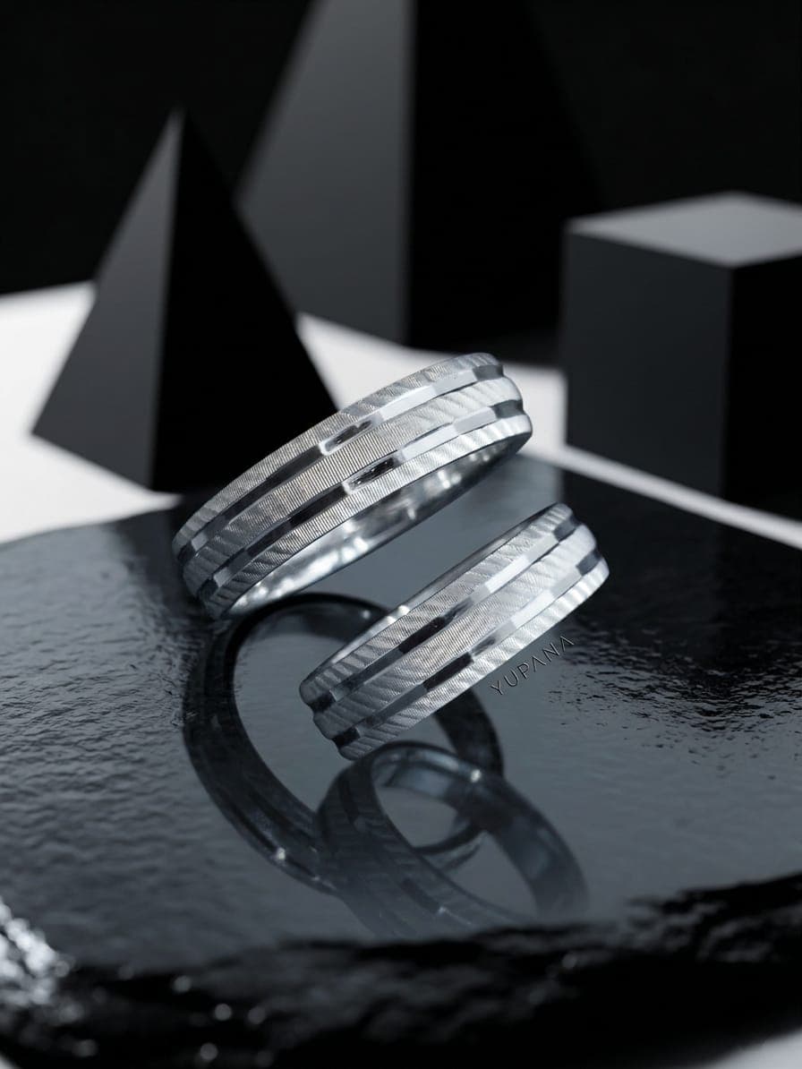 Aros de Matrimonio Texturizados