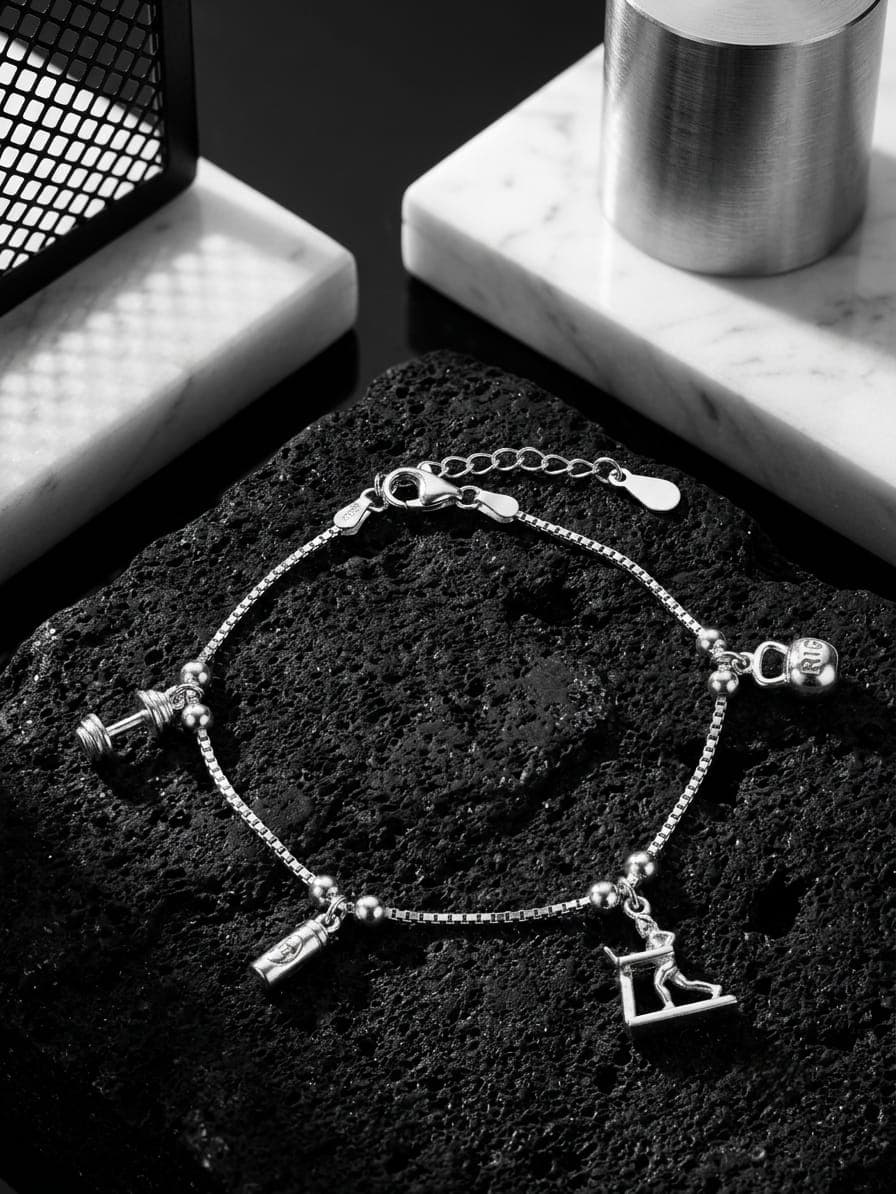 Pulsera Gimnasio joyería artesanal Yupana Sangolquí Ecuador