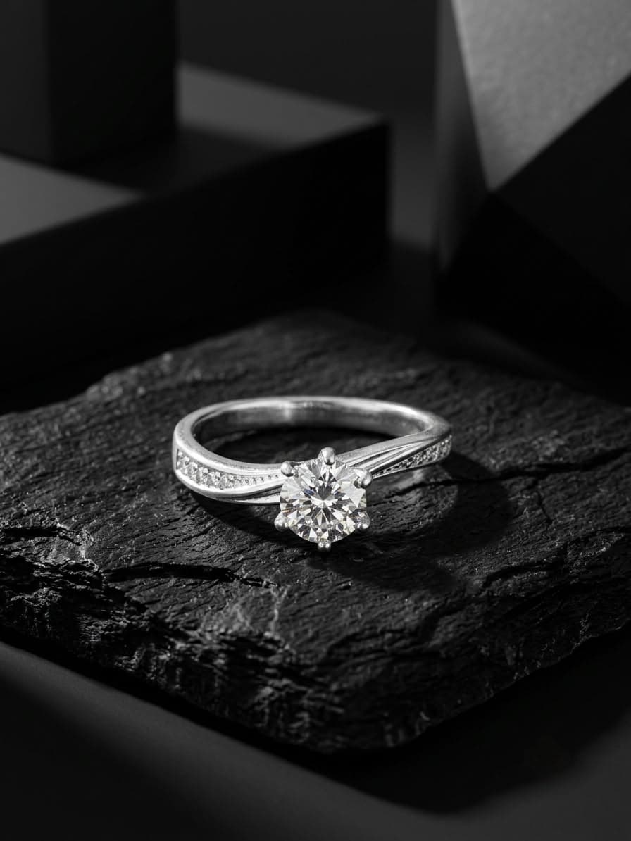Anillo de compromiso 3 joyería artesanal Yupana Sangolquí Ecuador