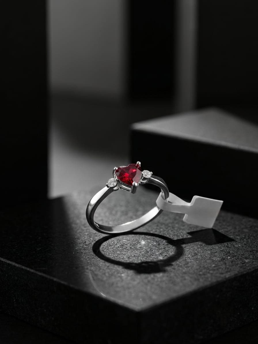 Corazón Rojo joyería artesanal Yupana Sangolquí Ecuador
